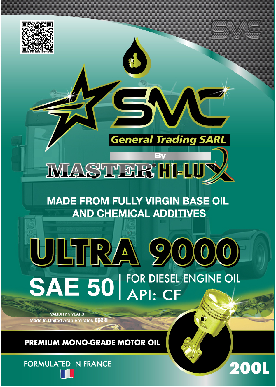 SMC SAE 50 API CF DRUM – SMC Lubricants